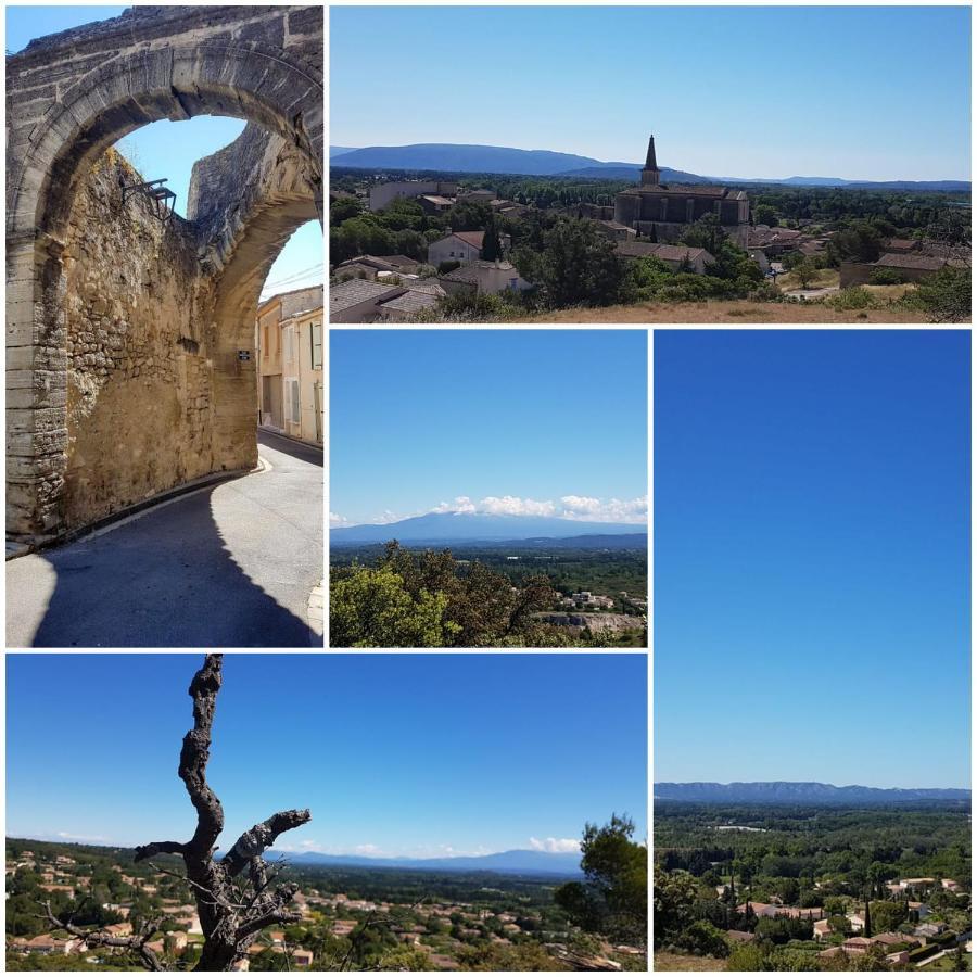 La Cabane du Pesquier en Provence Caumont-sur-Durance Exterior foto